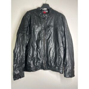 St.Oliver Men’s Faux Leather Jacket Size L